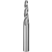 COBRA CARBIDE Endmill, Taper Endmill Square Uncoated, 1/4, Overall Length: 4" 60026